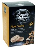 Elzenbisquetten voor Bradley-rokers 48 Stuks