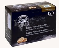 Hickory-bisquetten voor Bradley-rokers 120 Stuks