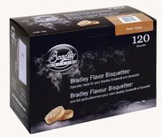 Esdoornbisquetten voor Bradley-rokers 120 Stuks